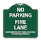 Signmission Sacramento No Parking Fire Lane City Code 15.36.010 CVC Section 22500.1, A-DES-GW-1818-22973 A-DES-GW-1818-22973 - alternate 1